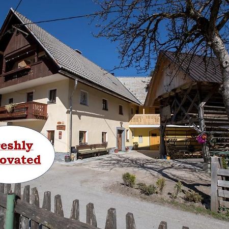 Farmhouse Pri Miklavu Bohinj Exteriör bild