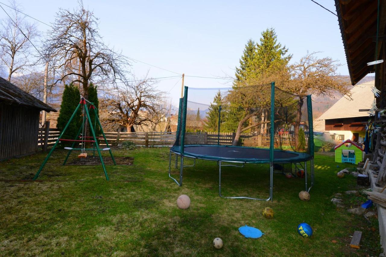 Farmhouse Pri Miklavu Bohinj Exteriör bild